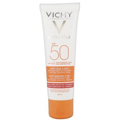 Vichy Capital Soleil Anti âge 3 En 1 Spf50 50ml