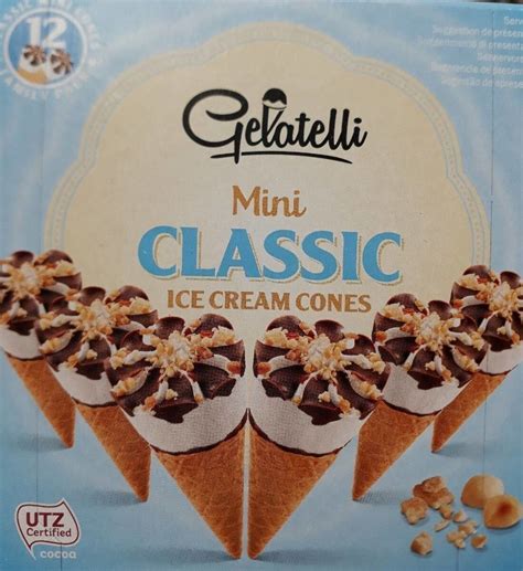 Mini Classic Ice Cream Cones Gelatelli Ml