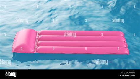 pool raft floating  water stock photo alamy