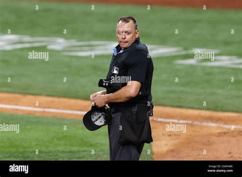 Arlington Texas Usa 05th June 2024 Umpire Andy Fletcher 49 Looks