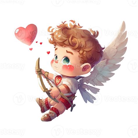 Free Baby Cupid Valentines Day Ai Generative 23476690 Png With