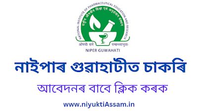 Niper Guwahati Recruitment Officer Posts Online Apply