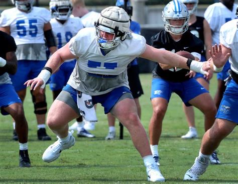 MTSU football practice