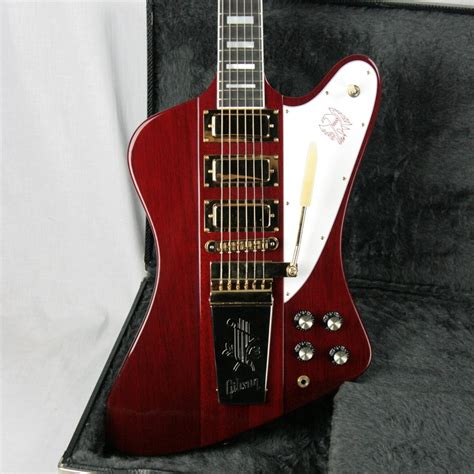 Sold 2005 Gibson Firebird Vii Cherry Red Ebony Board Limited Editi