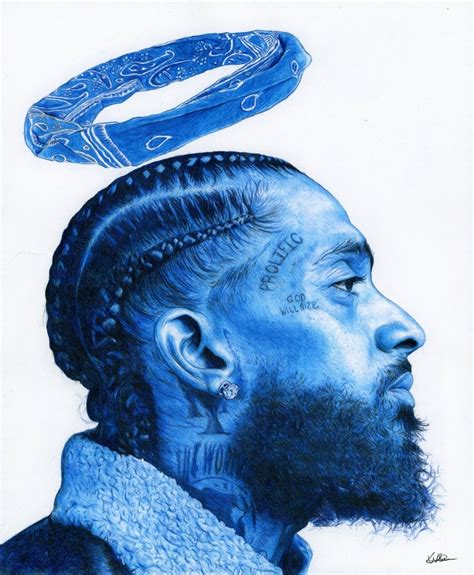 Nipsey Hussle Art Print Framed Art Print Nipsey Hussle Canvas Etsy