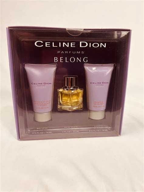 Celine Dion Belong Perfume Gift Set By Coty Belong Perfume Edt Fl Oz