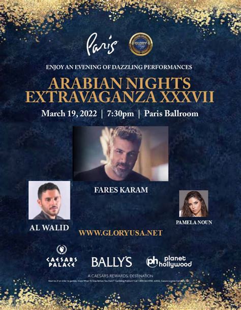 Las Vegas Arabian Nights Welcome