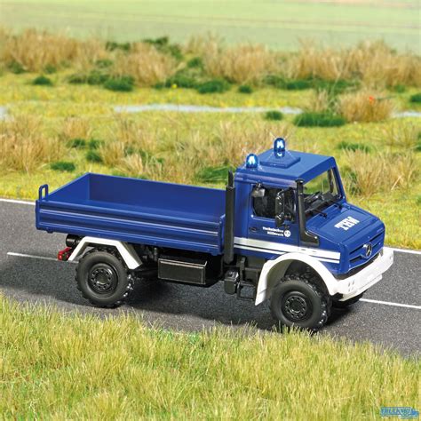 Busch Technisches Hilfswerk Mercedes Benz Unimog 5590 TRUCKMO