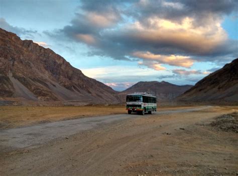 Himachal Roadways Bus Tata in Hills (4) | India Buses