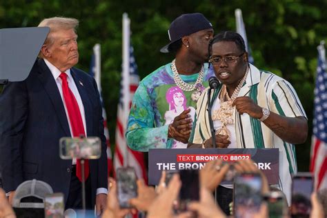 New York rapper who joined Trump at campaign rally jailed for attempted