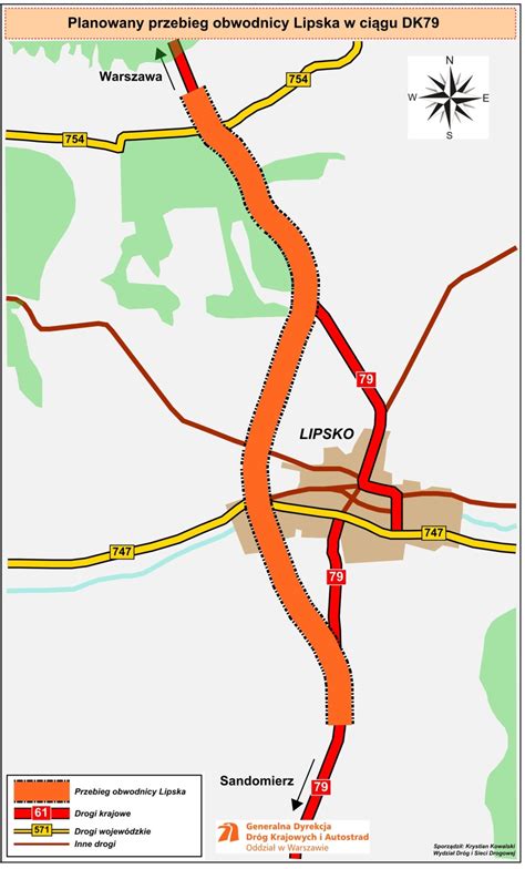 Mazowieckie Rusza Projektowanie Obwodnicy Lipska Rynek Infrastruktury