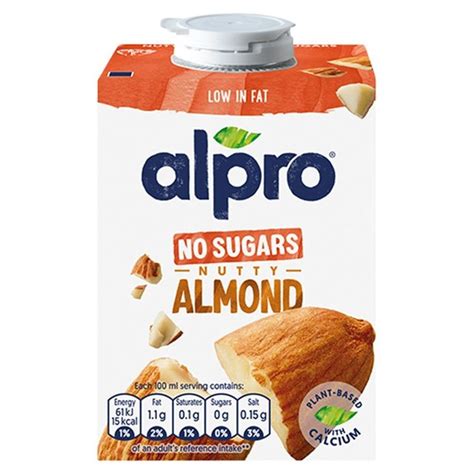 Alpro Unsweetened Almond Milk Ocado