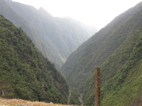 Steep Hillslopes In The Colombian Andes Near Chivor Natural Landmarks