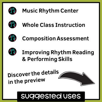 Rhythm Writing Worksheets - Set 8 by Jooya Teaching Resources | TPT