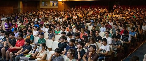 M S De Ingresantes Colmaron La Sala De Las Am Ricas Facultad De