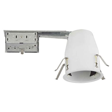 4 Inch Remodel Led Recessed Can Light Ic And Airtight Flat Ceiling