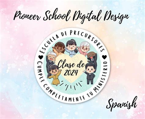 Escuela De Precursores Sticker Digital Spanish Jw Gifts Fully