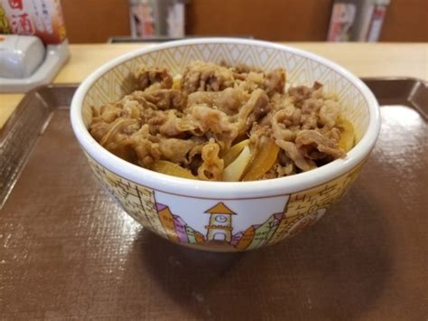 【すき家】牛丼並盛 きちぐる