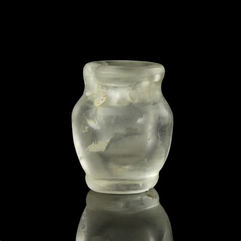 Late Roman Early Byzantine Rock Crystal Cosmetic Kohl Jar Catawiki