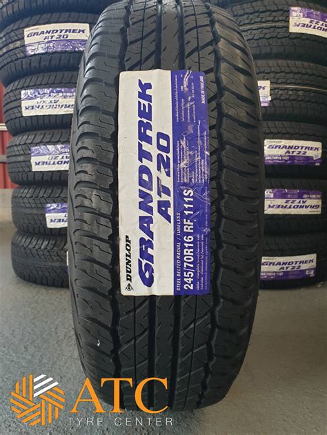 Dunlop รุ่น Grandtrek At20 25570r17 ราคา 5500 บาท ส่งฟรีทั่วประเทศไทย