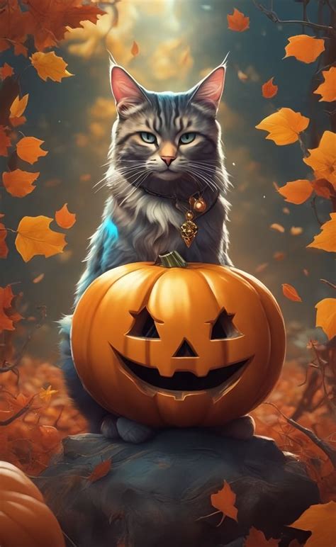 Pin By Sophiataquet On Halloween Cat Art Cute Cats And Kittens Cat