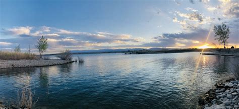 Sunset from Pueblo Reservoir a few days ago! : r/pueblo