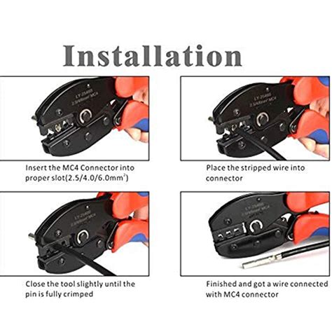 Crimping Tool For Solar MC4 Connectors SPSMC4 CT Sparkel India