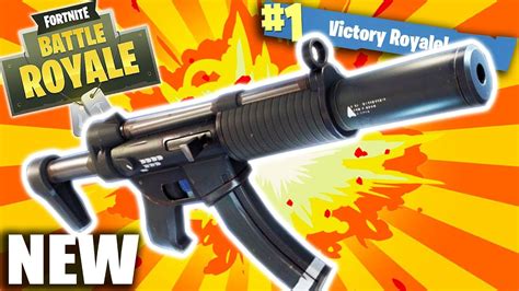 New Silenced Smg Fortnite Silenced Smg Kills Battle Royale Gameplay