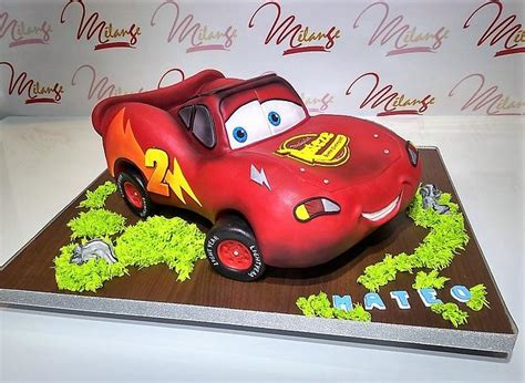 El Rayo Mc Queen Decorated Cake By Sonia Porc Cakesdecor