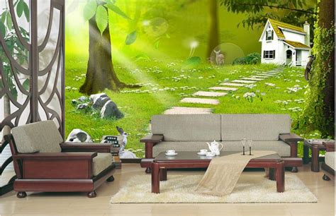 D Room Wallpaper Custom Mural Non Woven Wall Sticker European Cartoon