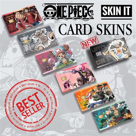 One Piece Card Skins Anime Stickers For Atm Or Beep Cards Shopee