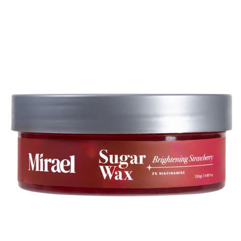 Jual Mirael Sugar Wax Brightening Strawberry Sugar Waxing Kit New