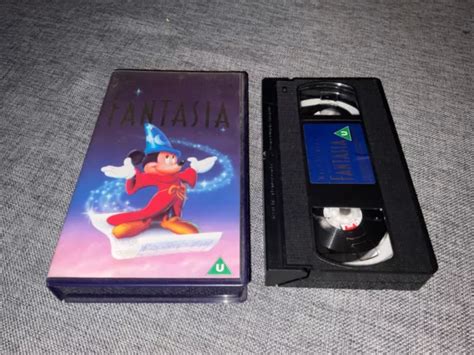 DISNEY FANTASIA VHS Video Tape 6 99 PicClick UK