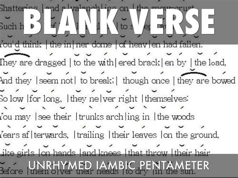 20+ Blank Verse Poem Examples Pics // Beautiful Poems About Life