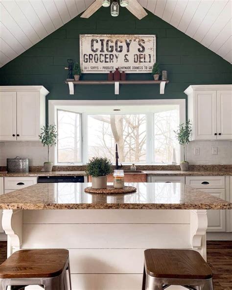 Farmhouse Kitchen Wall D Cor Ideas With Shiplap Soul Lane