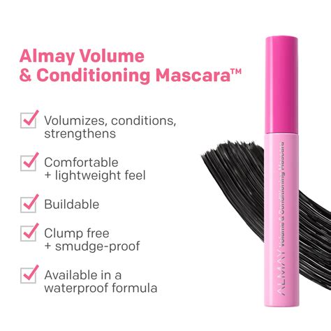 Volume & Conditioning Mascara™ - Hypoallergenic Eye Makeup - Almay