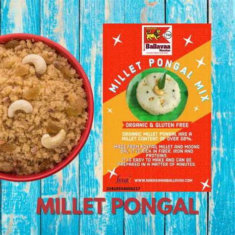 Multi Millet Pongal Mix The Millet Shop