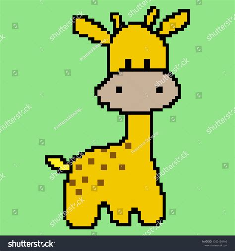 Giraffe Pixel Art Images: Browse 330 Stock Photos & Vectors Free Download with Trial | Shutterstock