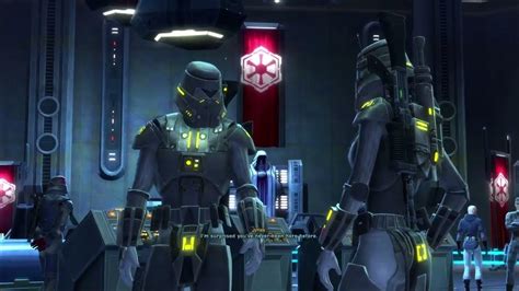 Imperial Agent Arrives On Dromund Kaas Remastered Cutscene Swtor