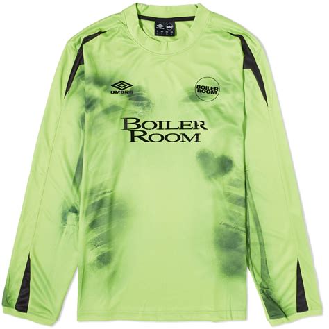 Boiler Room Bolier Room X Umbro Goalkeeper Jersey Safety Yellow End Nz