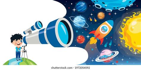 Hand Drawn Colorful Space Background Stock Vector (Royalty Free ...