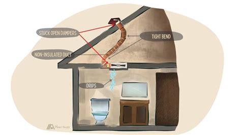 How To Fix A Leaking Bathroom Exhaust Fan - Artcomcrea