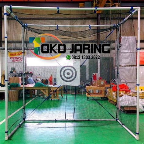 Promo Golf Cage Ukuran Jaring Dan Besi Portable Bisa Custom