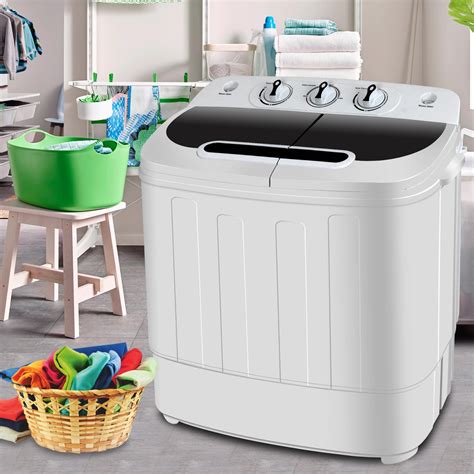 Zeny™ Portable Mini Twin Tub Washing Machine Wspinner Dryer Zeny Products