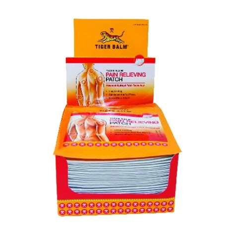 Tiger Balm Pain Relief Patch T 32202 Zoro