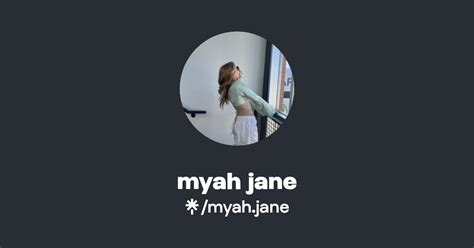 Myah Jane Instagram Tiktok Linktree