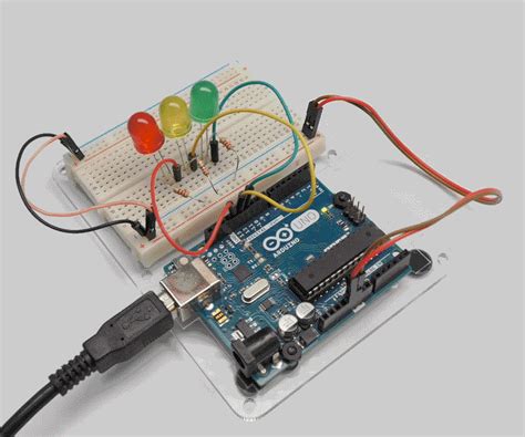 Multiple Leds And Breadboards With Arduino In Tinkercad 5 Steps With