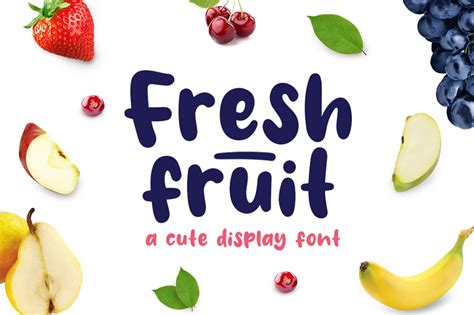 Fresh Fruit Font | dafont.com