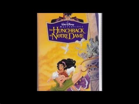 Opening To The Hunchback Of Notre Dame 1997 VHS YouTube