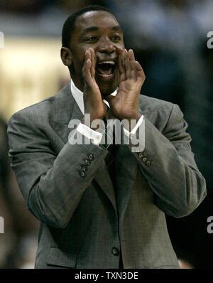 New York Knicks Coach Isiah Thomas Looks On During The Fourth Quarter